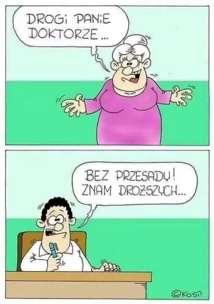 Drogi doktorze