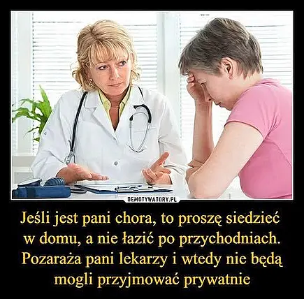 Źródło: FB Prywatne wizyty u lekarzy