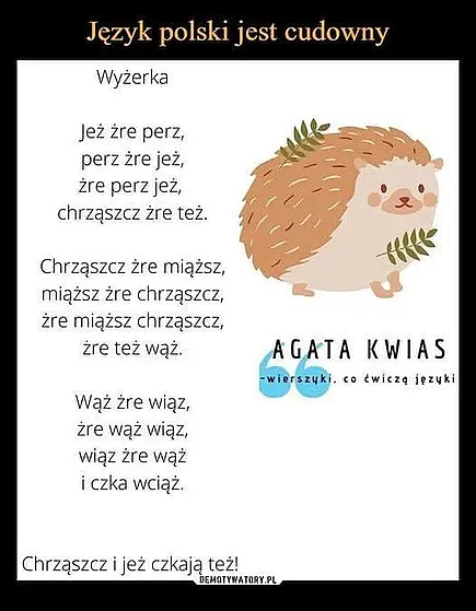 Źródło: FB Język polski