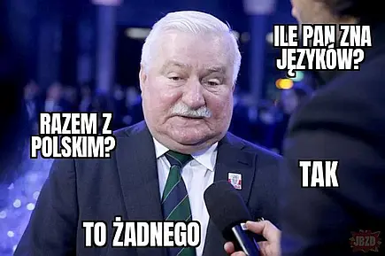 Źródło: niezalezna.pl Bolek i języki