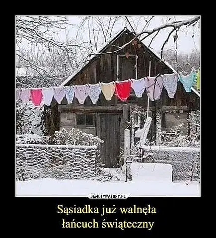 Źródło: FB Łańcuch świąteczny