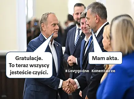 Teraz wszyscy jesteście czyści