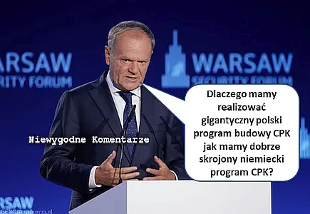 Źródło: niezalezna.pl Niemiecki projekt CPK