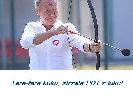 Źródło: sieć PDT strzela z łuku