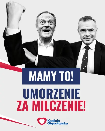 Źródło: niezalezna.pl Umorzenie za milczenie