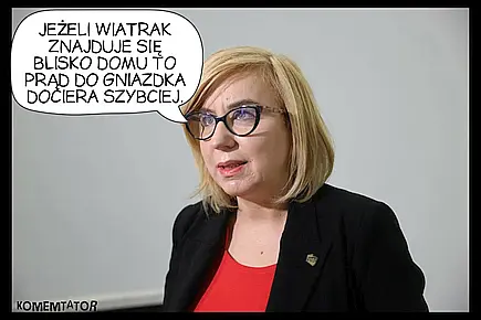 Źródło: niezalezna.pl Wiatrak blisko domu