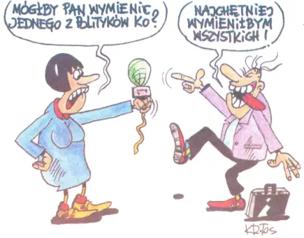 Wymiana polityków KO