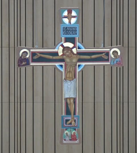 Krzyż w Świątyni Opatrzności Bożej w Warszawie