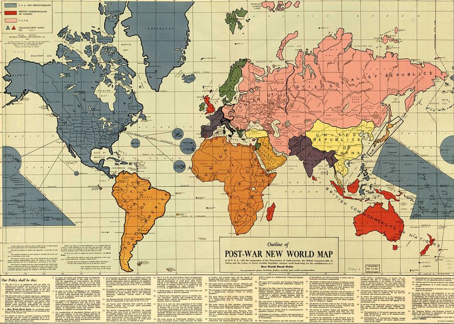 Powojenny nowy światowy ład z perspektywy USA w 1941 roku