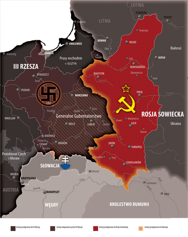 IV rozbiór Polski w 1939