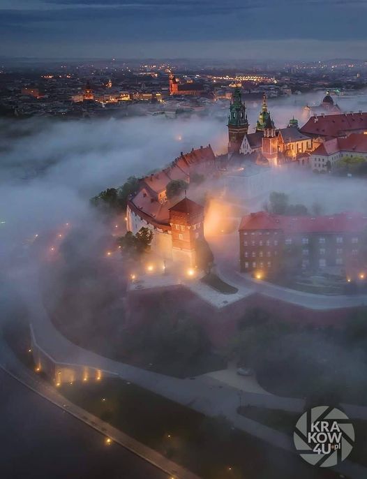 Romantyczny Kraków wieczorową porą