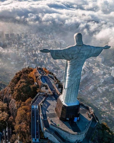 Chrystus z Corcovado, Rio de Janeiro, Brazylia