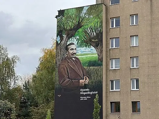 Wincenty Witos - mural w Bochni