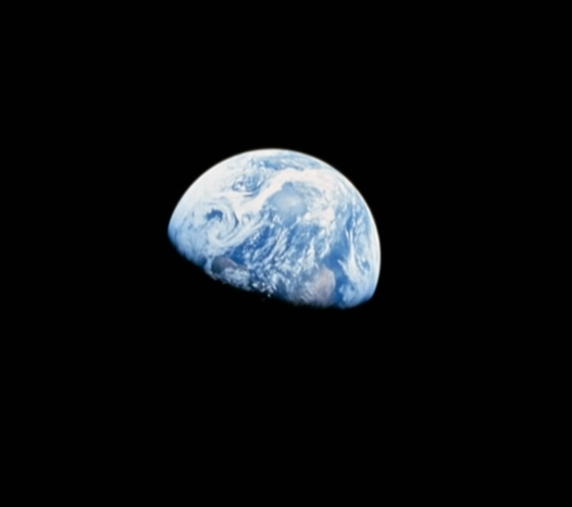Ziemia widziana z pokładu Apollo 8