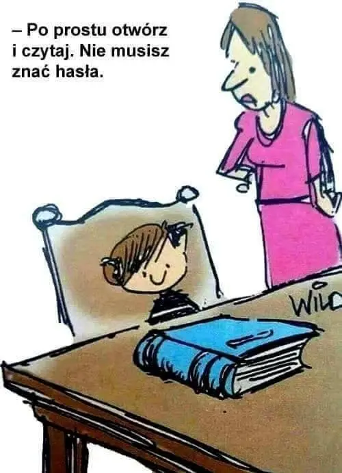 Nie musisz znać hasła