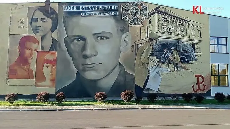 Mural "Janek Bytnar"