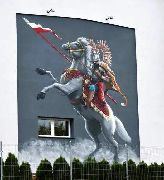 Mural w Bakałarzewie