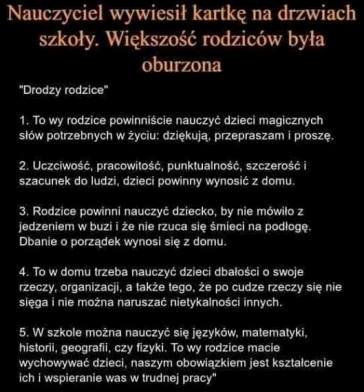 Obowiązki rodziców względem dzieci - demotywatory.pl