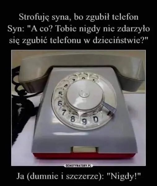 Zgubiony telefon