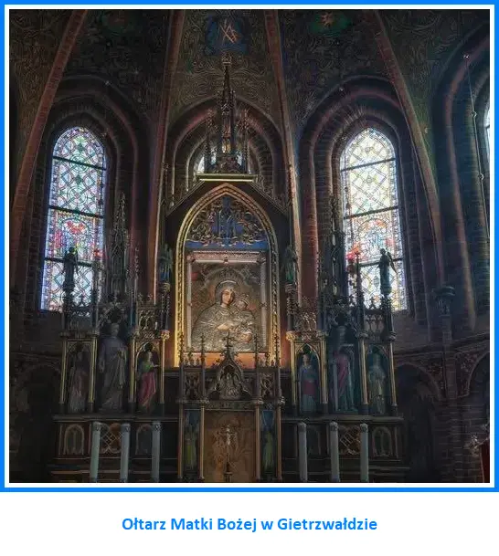 Ołtarz Matki Bożej w Gietrzwałdzie