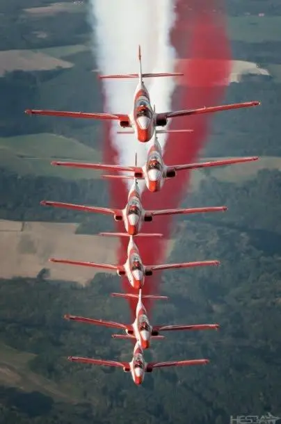 Dzień Flagi na polskim niebie