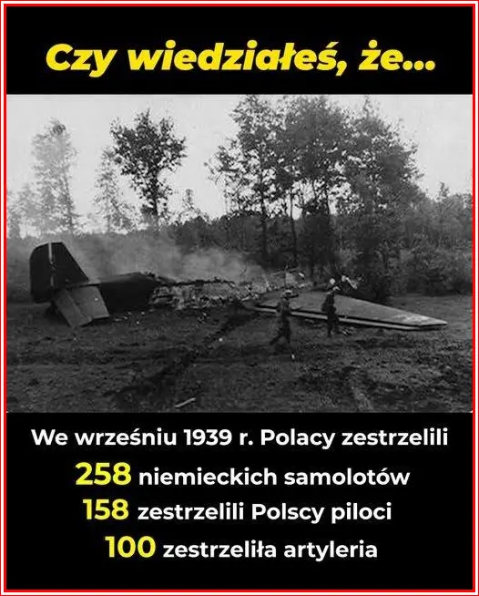 Niemieckie samoloty strącone we wrześniu 1939 w Polsce"