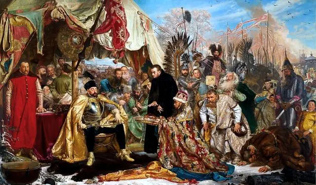 Król Stefan Batory pod Pskowem - Jan-Matejko