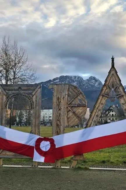 Dekoracja w Zakopanem